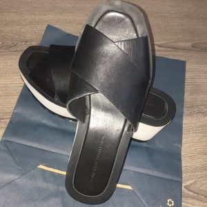 Zara Flat Form Slides
